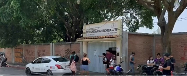 Detienen a un estudiante de la secundaria no. 18 por llevar arma a la escuela