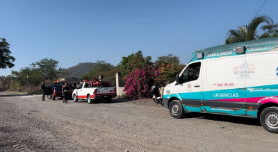 Pareja murió al caer a una barranca en Atlacholoaya