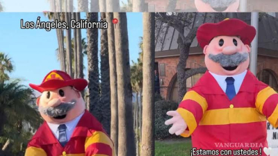 Dr. Simi lleva ayuda a víctimas de incendios en Los Ángeles y conmueve en redes