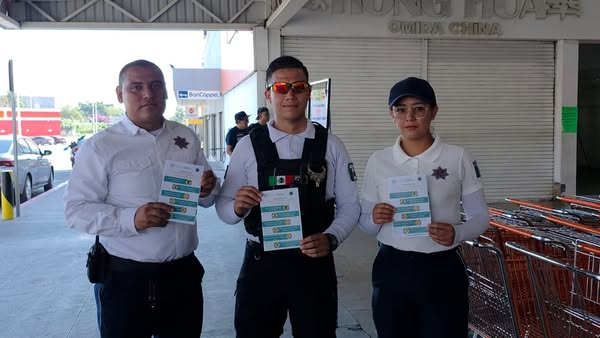 Continúa la campaña de concientización para conductores en Emiliano Zapata